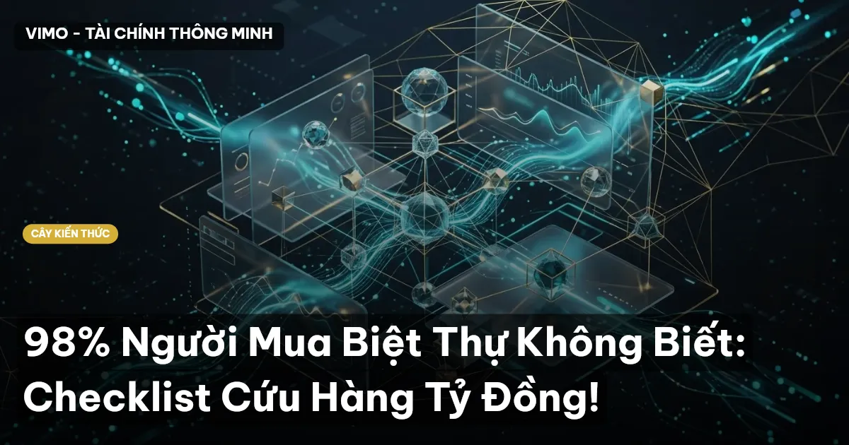 98% Người Mua Biệt Thự Không Biết: Checklist Cứu Hàng Tỷ Đồng!