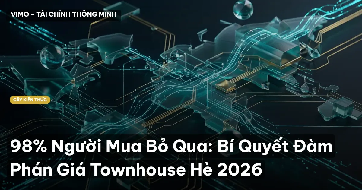98% Người Mua Bỏ Qua: Bí Quyết Đàm Phán Giá Townhouse Hè 2026