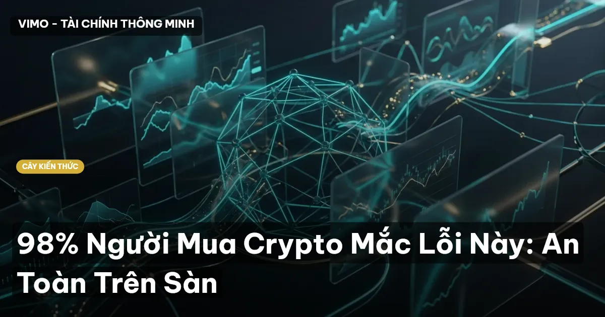 98% Người Mua Crypto Mắc Lỗi Này: An Toàn Trên Sàn