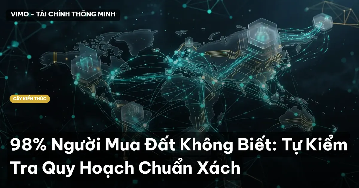 98% Người Mua Đất Không Biết: Tự Kiểm Tra Quy Hoạch Chuẩn Xách