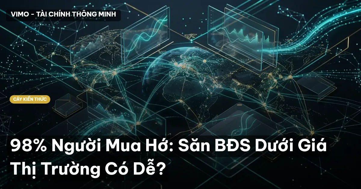 98% Người Mua Hớ: Săn BĐS Dưới Giá Thị Trường Có Dễ?