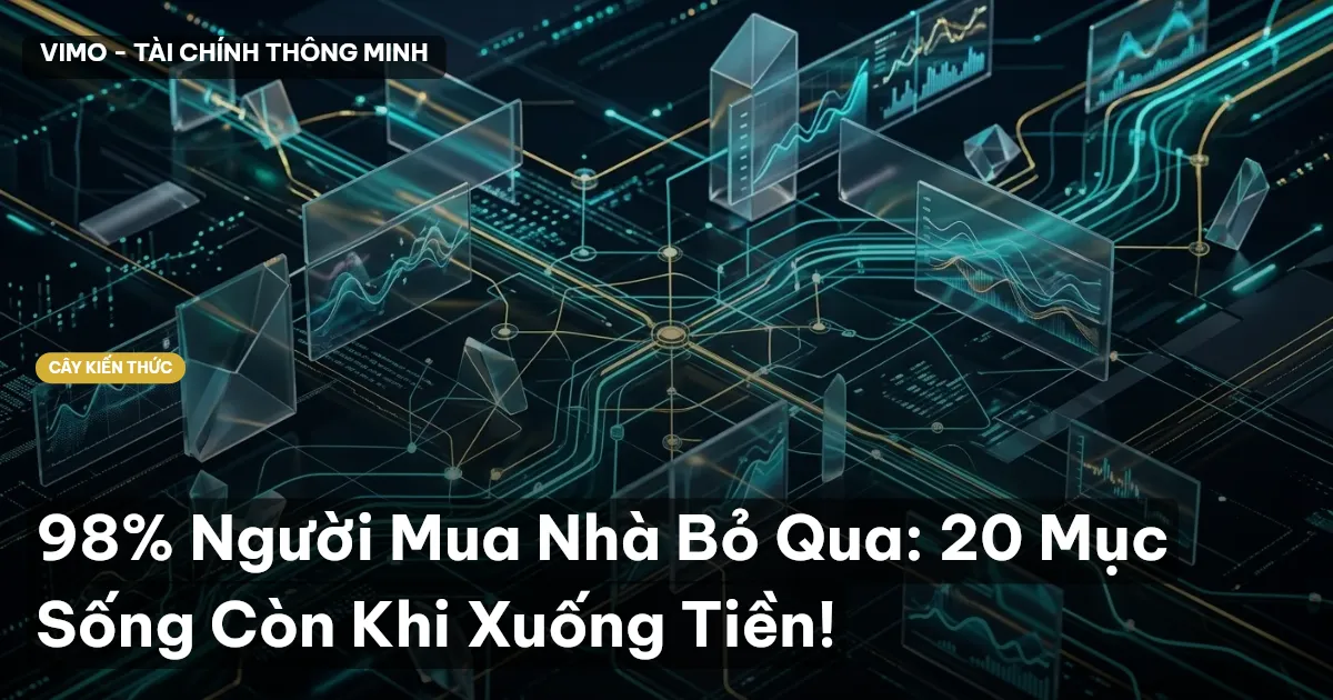 98% Người Mua Nhà Bỏ Qua: 20 Mục Sống Còn Khi Xuống Tiền!