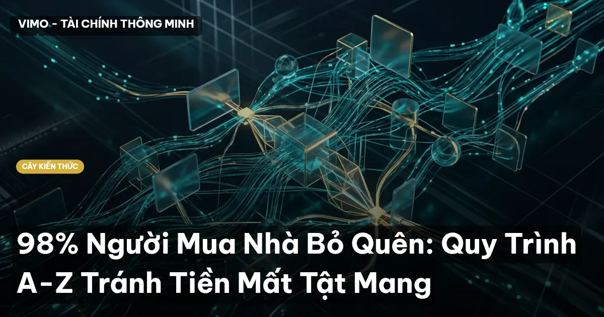 98% Người Mua Nhà Bỏ Quên: Quy Trình A-Z Tránh Tiền Mất Tật Mang