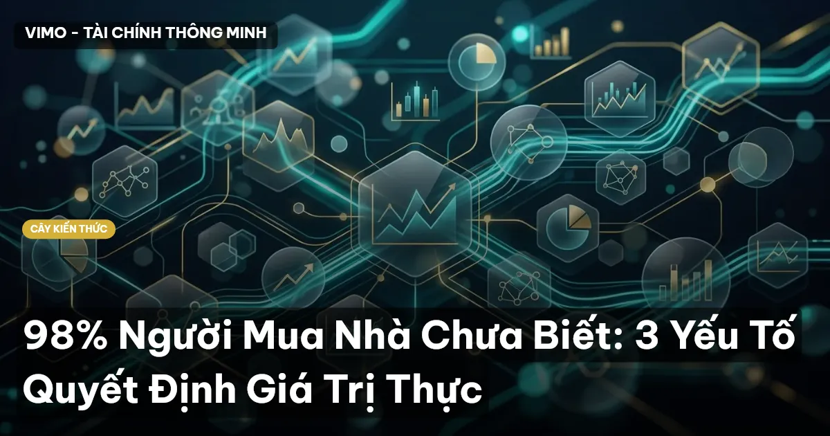 98% Người Mua Nhà Chưa Biết: 3 Yếu Tố Quyết Định Giá Trị Thực
