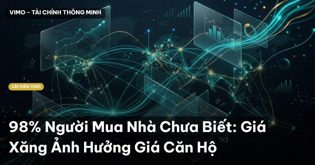 98% Người Mua Nhà Chưa Biết: Giá Xăng Ảnh Hưởng Giá Căn Hộ