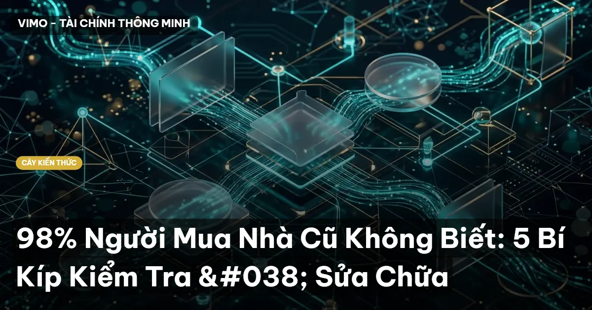 98% Người Mua Nhà Cũ Không Biết: 5 Bí Kíp Kiểm Tra & Sửa Chữa