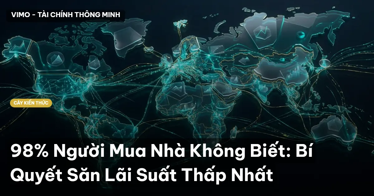 98% Người Mua Nhà Không Biết: Bí Quyết Săn Lãi Suất Thấp Nhất