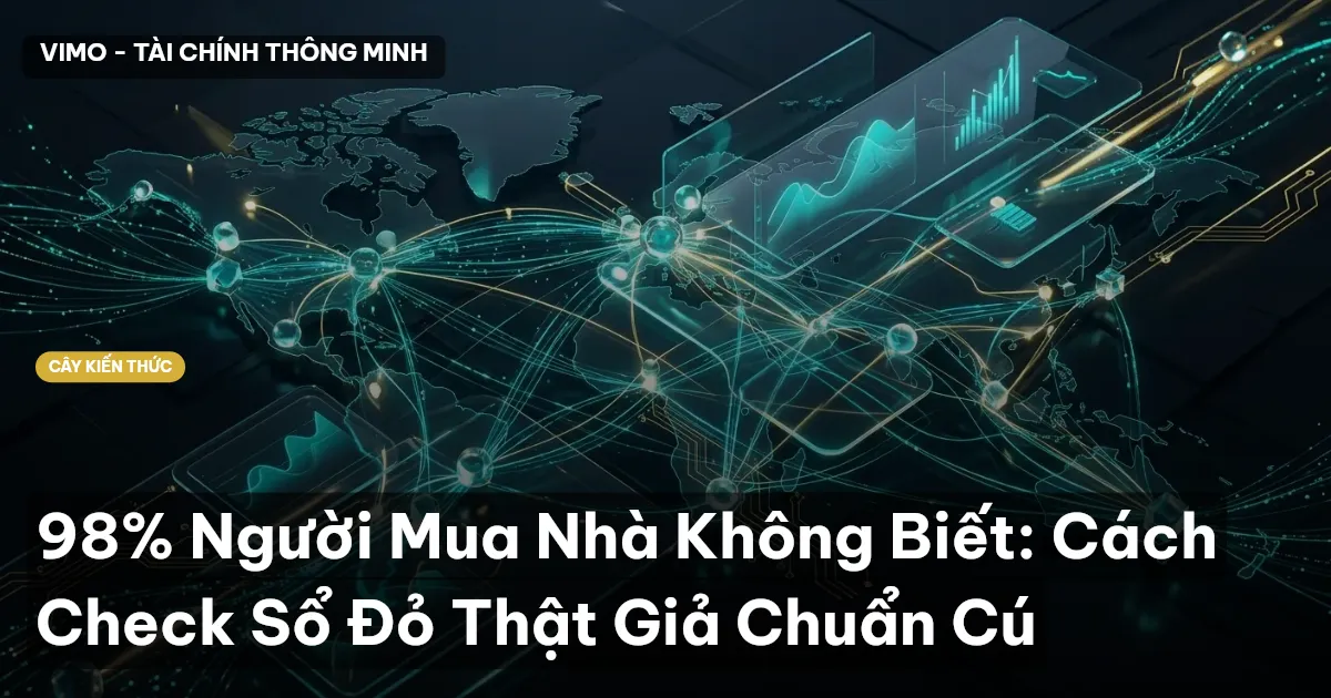 98% Người Mua Nhà Không Biết: Cách Check Sổ Đỏ Thật Giả Chuẩn Cú