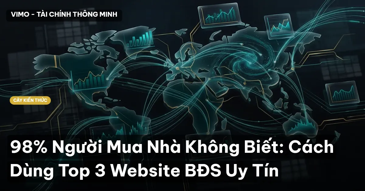 98% Người Mua Nhà Không Biết: Cách Dùng Top 3 Website BĐS Uy Tín
