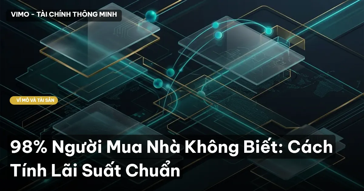 98% Người Mua Nhà Không Biết: Cách Tính Lãi Suất Chuẩn