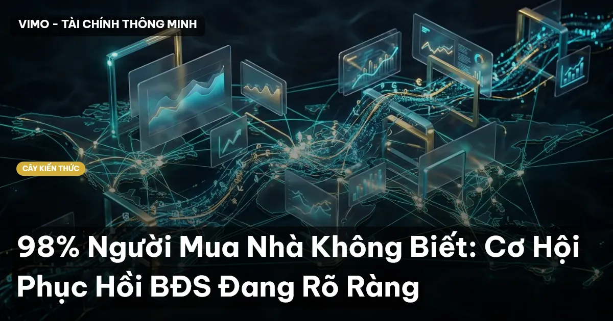 98% Người Mua Nhà Không Biết: Cơ Hội Phục Hồi BĐS Đang Rõ Ràng