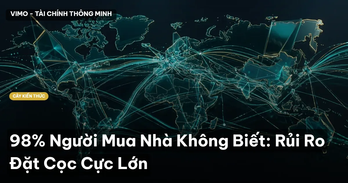 98% Người Mua Nhà Không Biết: Rủi Ro Đặt Cọc Cực Lớn