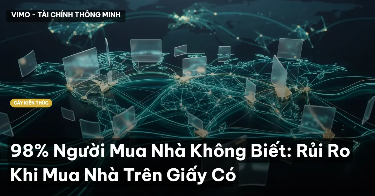 98% Người Mua Nhà Không Biết: Rủi Ro Khi Mua Nhà Trên Giấy Có