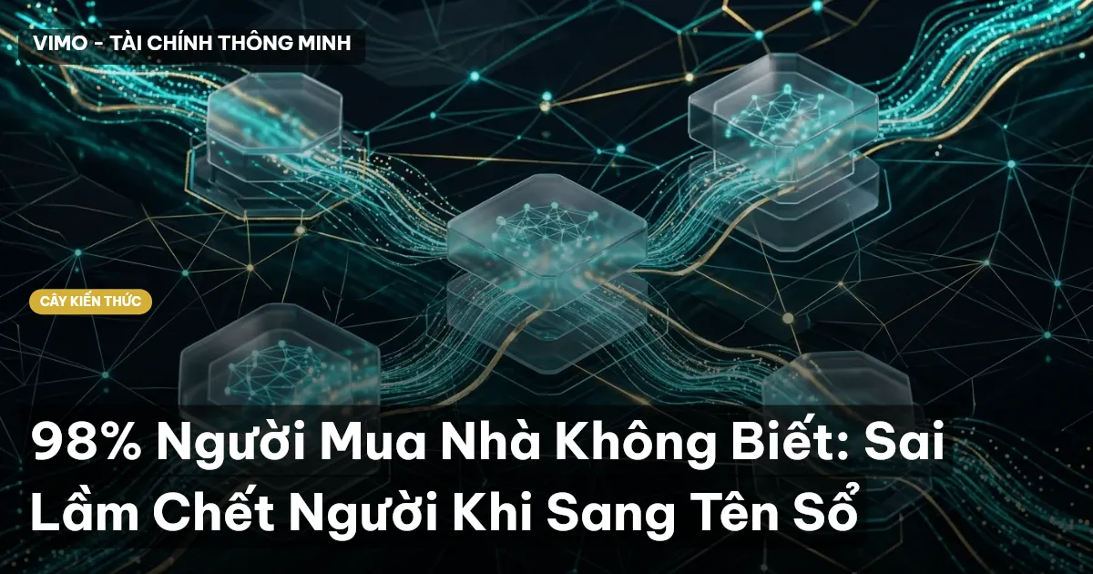 98% Người Mua Nhà Không Biết: Sai Lầm Chết Người Khi Sang Tên Sổ