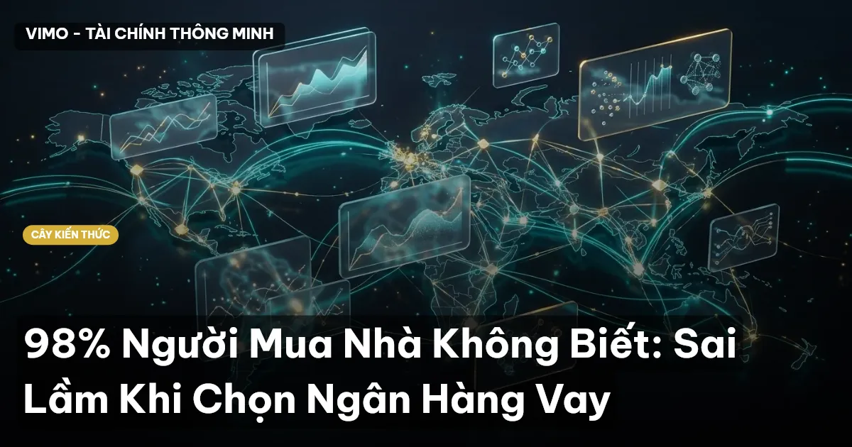 98% Người Mua Nhà Không Biết: Sai Lầm Khi Chọn Ngân Hàng Vay