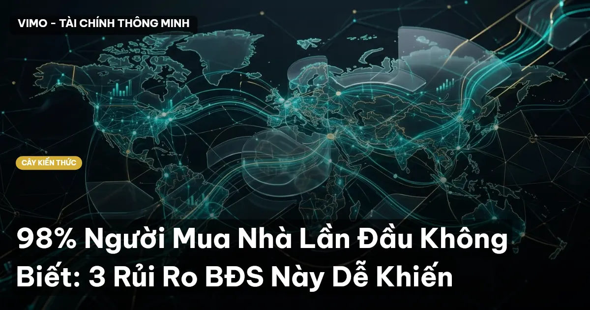 98% Người Mua Nhà Lần Đầu Không Biết: 3 Rủi Ro BĐS Này Dễ Khiến