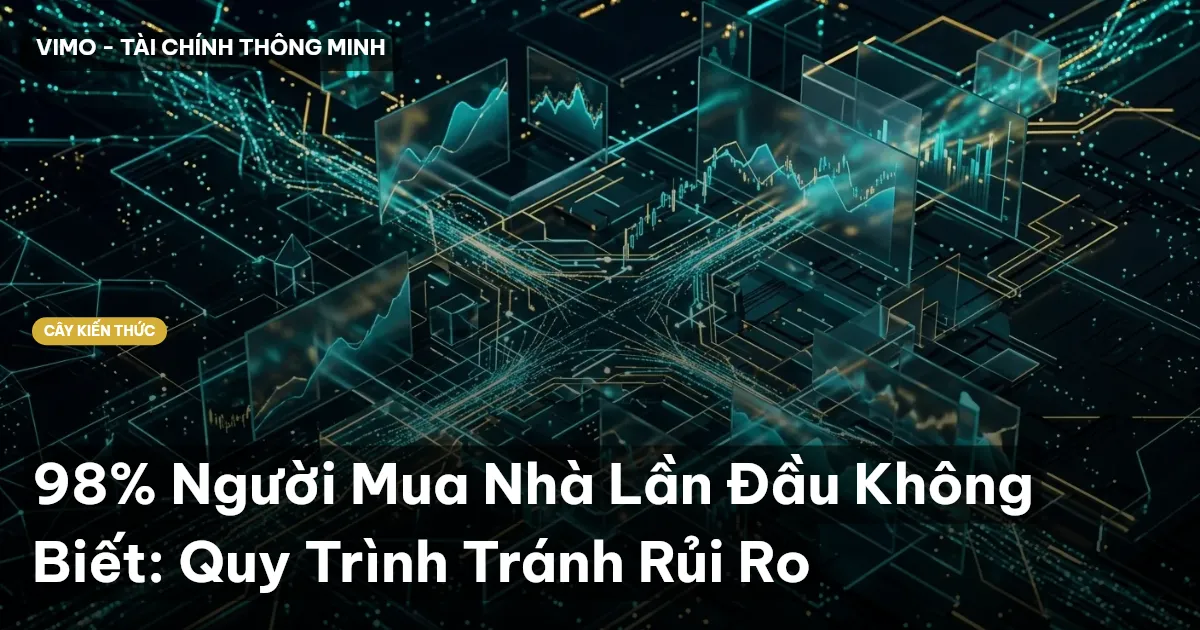 98% Người Mua Nhà Lần Đầu Không Biết: Quy Trình Tránh Rủi Ro