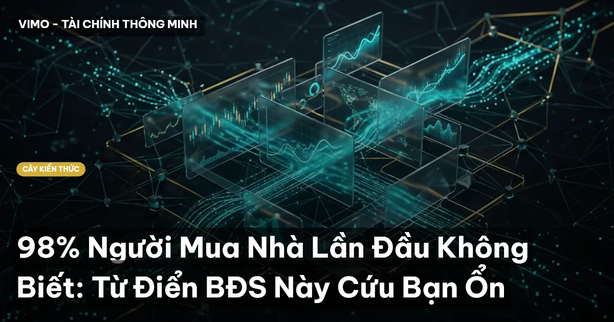 98% Người Mua Nhà Lần Đầu Không Biết: Từ Điển BĐS Này Cứu Bạn Ổn