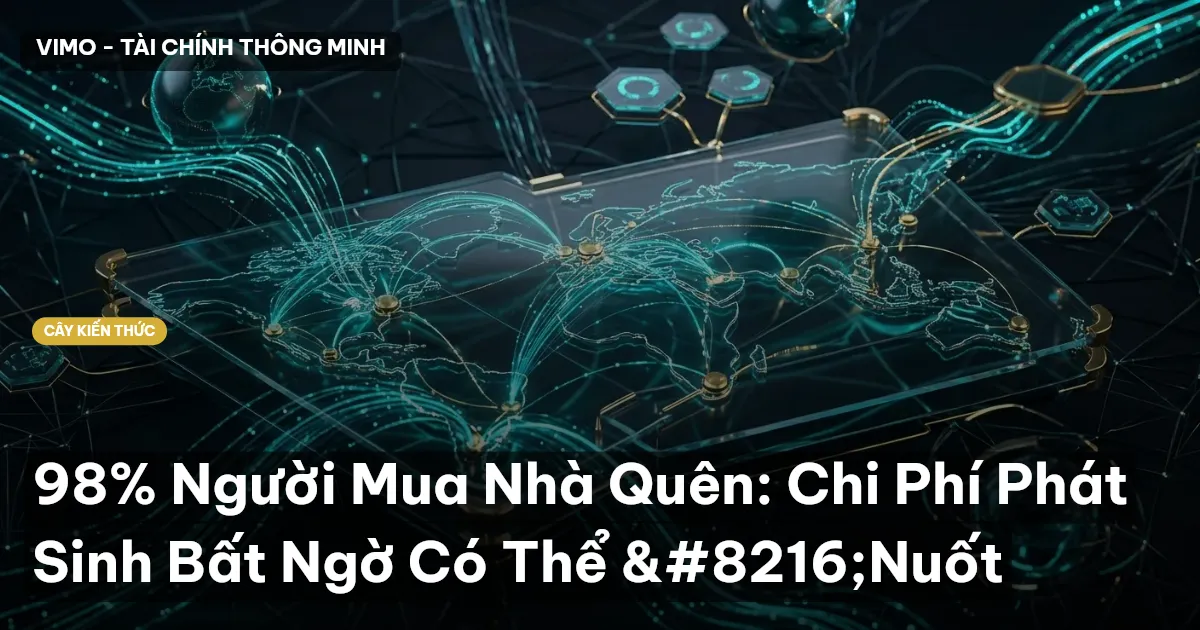 98% Người Mua Nhà Quên: Chi Phí Phát Sinh Bất Ngờ Có Thể ‘Nuốt