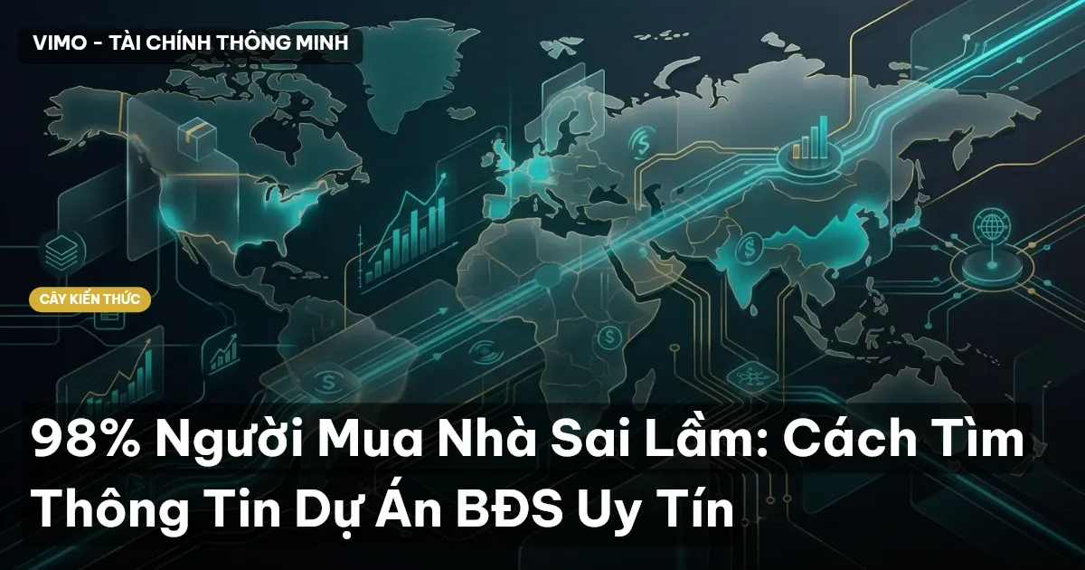 98% Người Mua Nhà Sai Lầm: Cách Tìm Thông Tin Dự Án BĐS Uy Tín