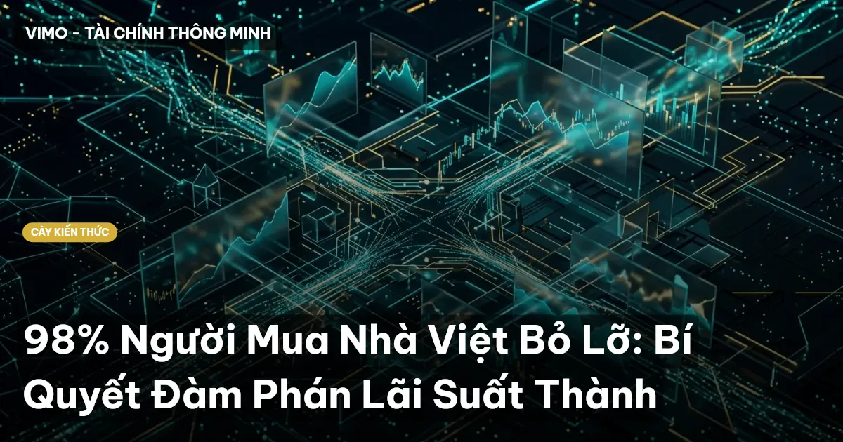 98% Người Mua Nhà Việt Bỏ Lỡ: Bí Quyết Đàm Phán Lãi Suất Thành