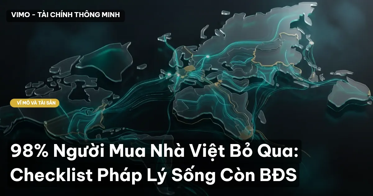 98% Người Mua Nhà Việt Bỏ Qua: Checklist Pháp Lý Sống Còn BĐS