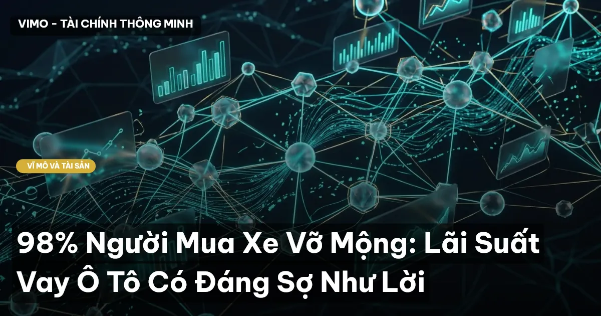 98% Người Mua Xe Vỡ Mộng: Lãi Suất Vay Ô Tô Có Đáng Sợ Như Lời