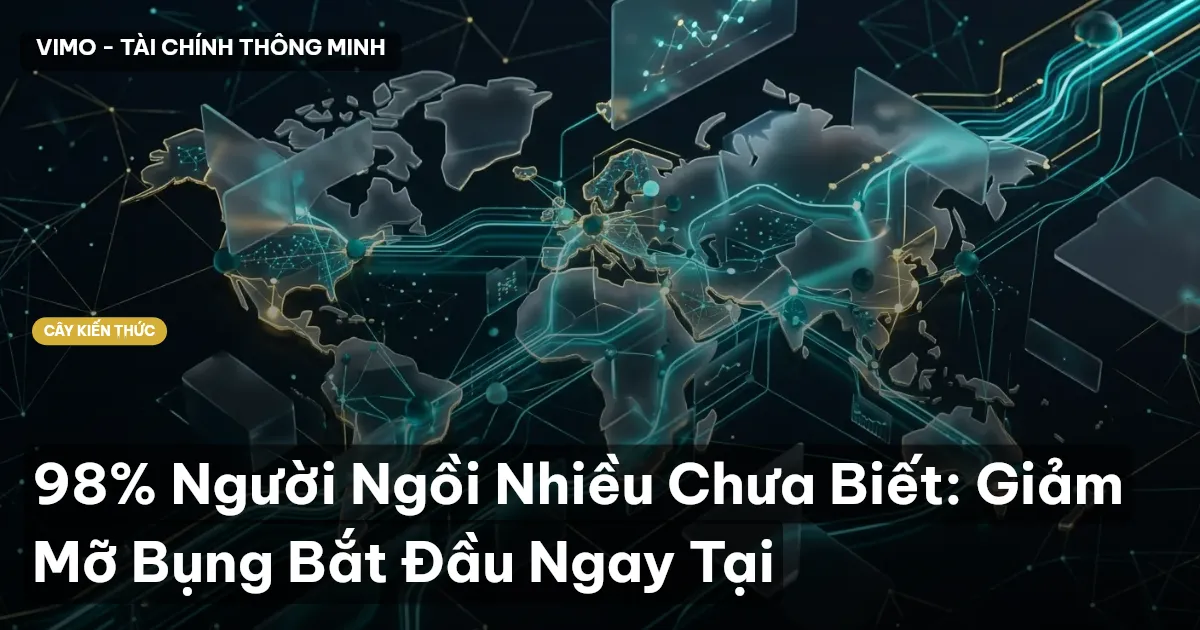 98% Người Ngồi Nhiều Chưa Biết: Giảm Mỡ Bụng Bắt Đầu Ngay Tại