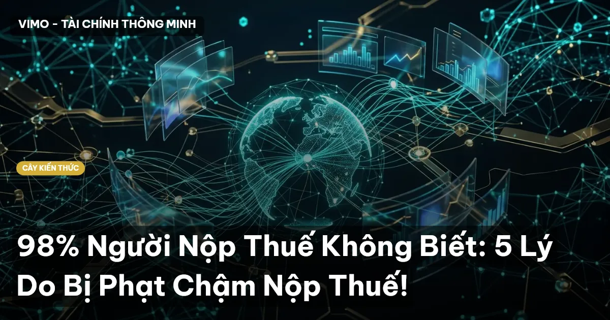 98% Người Nộp Thuế Không Biết: 5 Lý Do Bị Phạt Chậm Nộp Thuế!