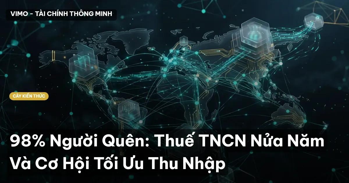 98% Người Quên: Thuế TNCN Nửa Năm Và Cơ Hội Tối Ưu Thu Nhập