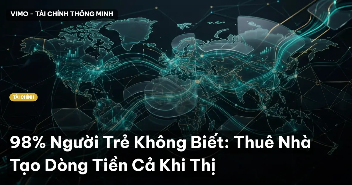 98% Người Trẻ Không Biết: Thuê Nhà Tạo Dòng Tiền Cả Khi Thị