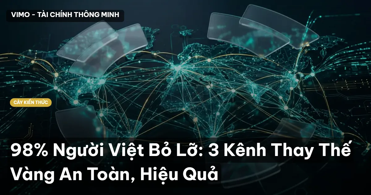 98% Người Việt Bỏ Lỡ: 3 Kênh Thay Thế Vàng An Toàn, Hiệu Quả