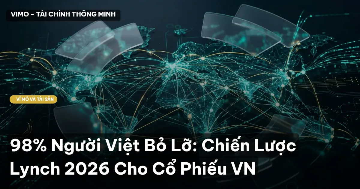 98% Người Việt Bỏ Lỡ: Chiến Lược Lynch 2026 Cho Cổ Phiếu VN