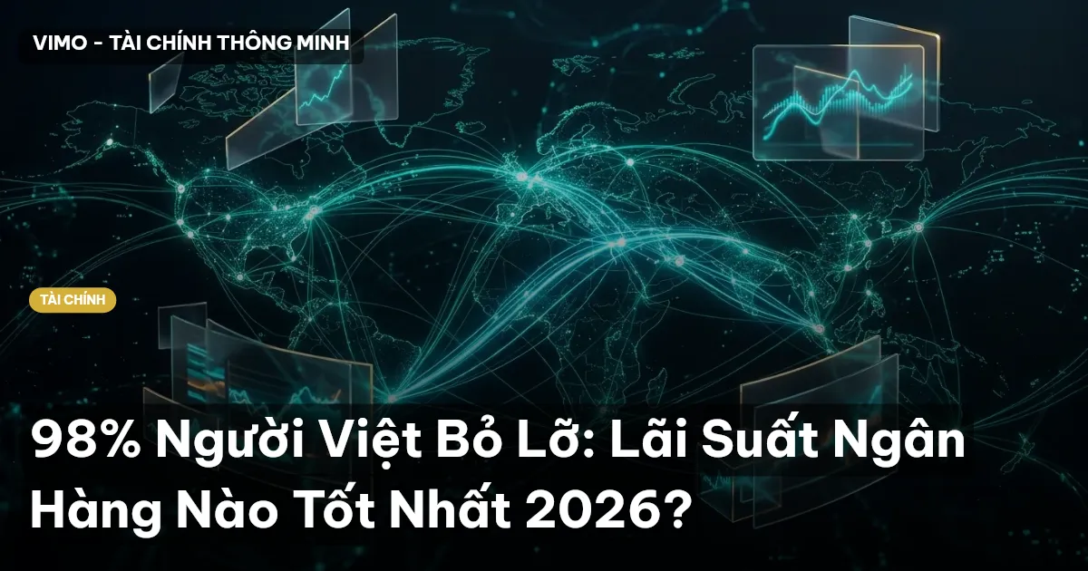 98% Người Việt Bỏ Lỡ: Lãi Suất Ngân Hàng Nào Tốt Nhất 2026?