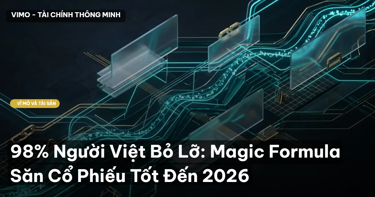 98% Người Việt Bỏ Lỡ: Magic Formula Săn Cổ Phiếu Tốt Đến 2026