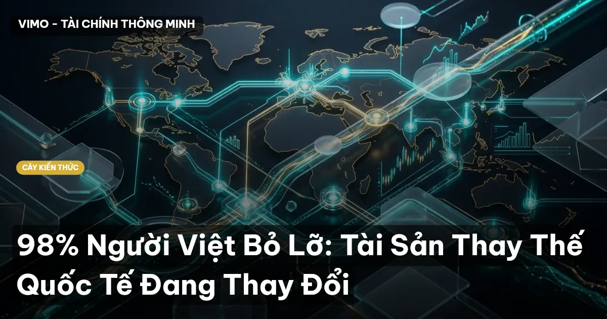 98% Người Việt Bỏ Lỡ: Tài Sản Thay Thế Quốc Tế Đang Thay Đổi