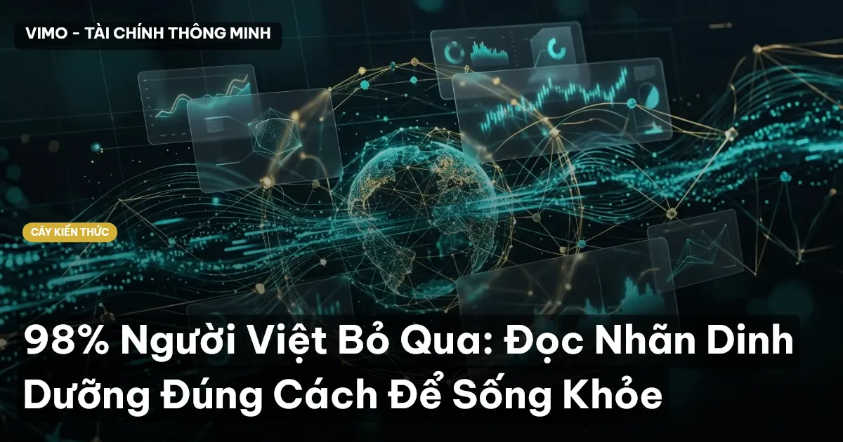 98% Người Việt Bỏ Qua: Đọc Nhãn Dinh Dưỡng Đúng Cách Để Sống Khỏe