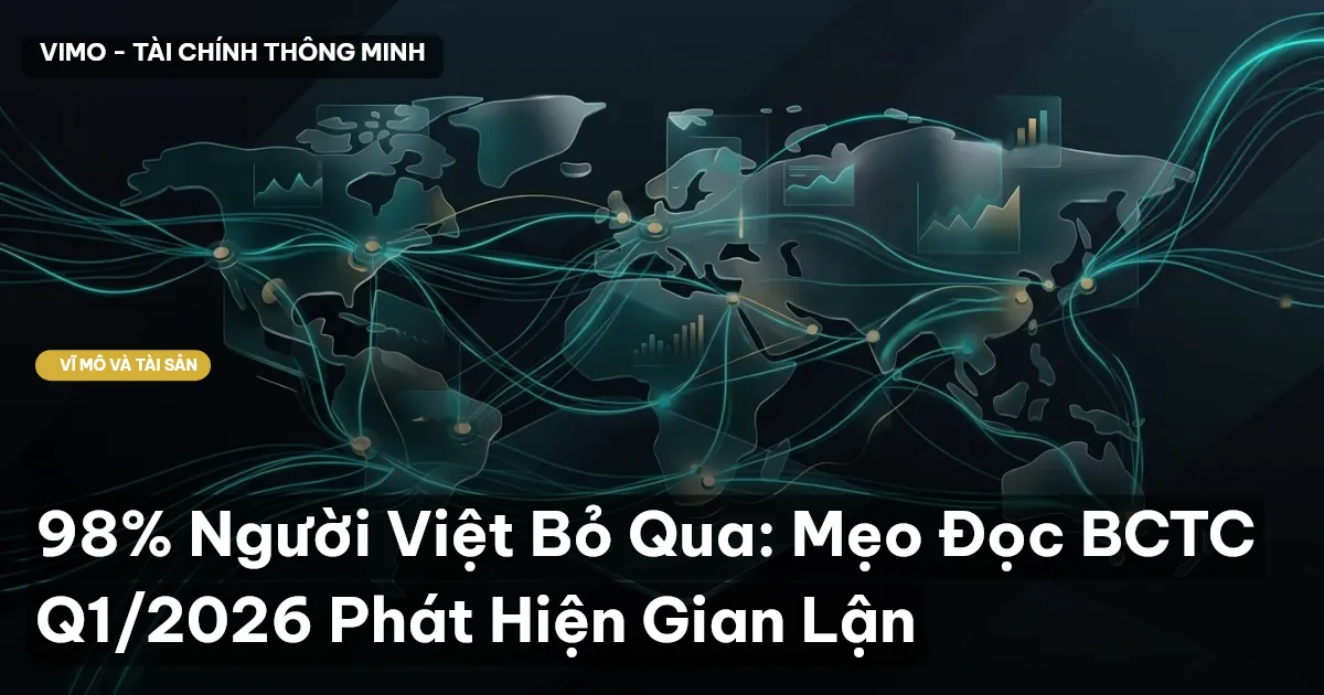 98% Người Việt Bỏ Qua: Mẹo Đọc BCTC Q1/2026 Phát Hiện Gian Lận
