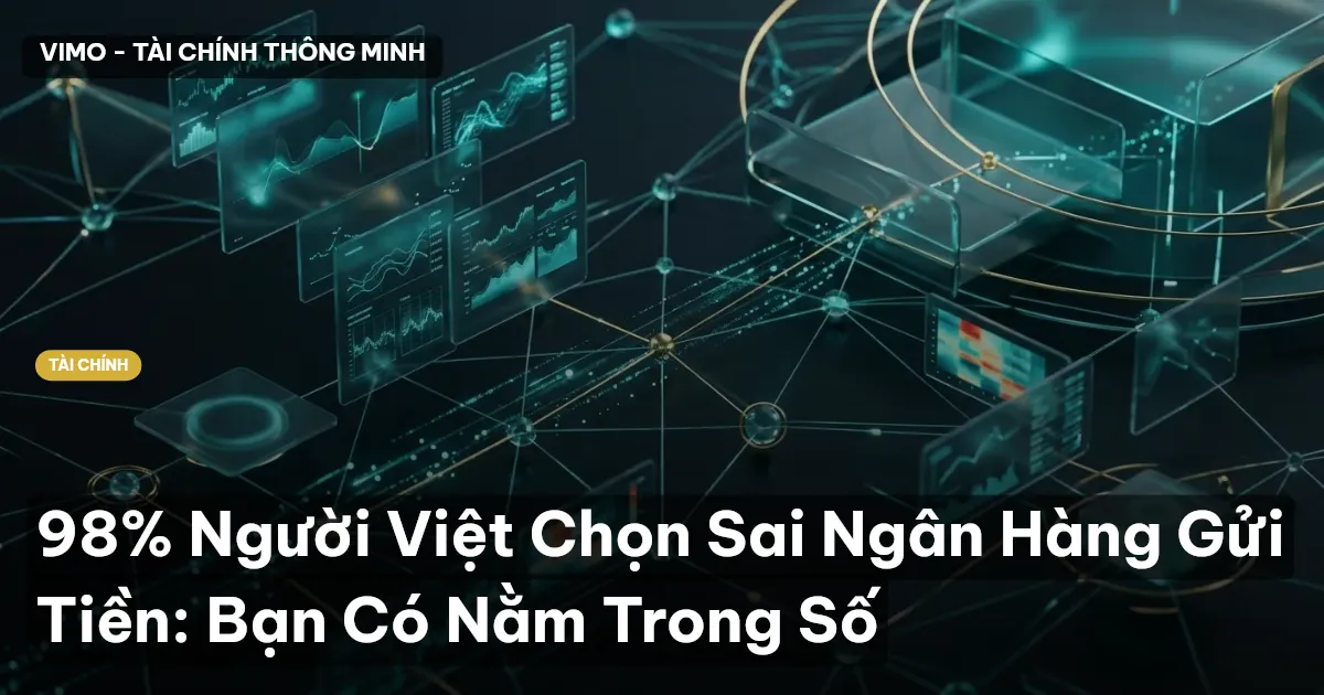 98% Người Việt Chọn Sai Ngân Hàng Gửi Tiền: Bạn Có Nằm Trong Số