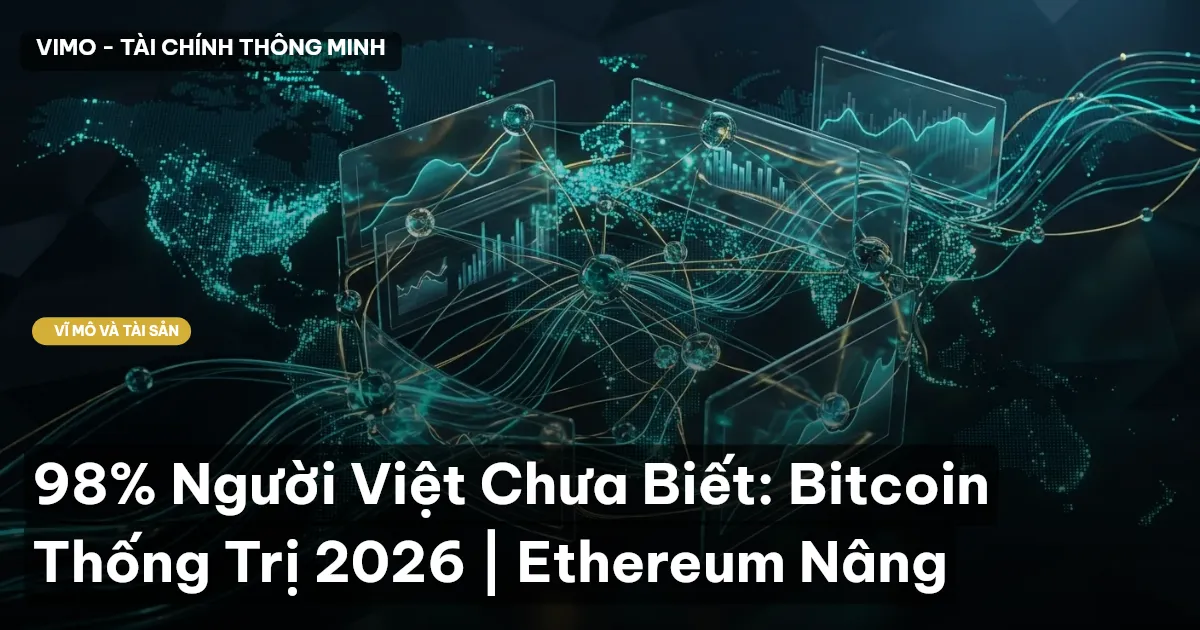 98% Người Việt Chưa Biết: Bitcoin Thống Trị 2026 | Ethereum Nâng