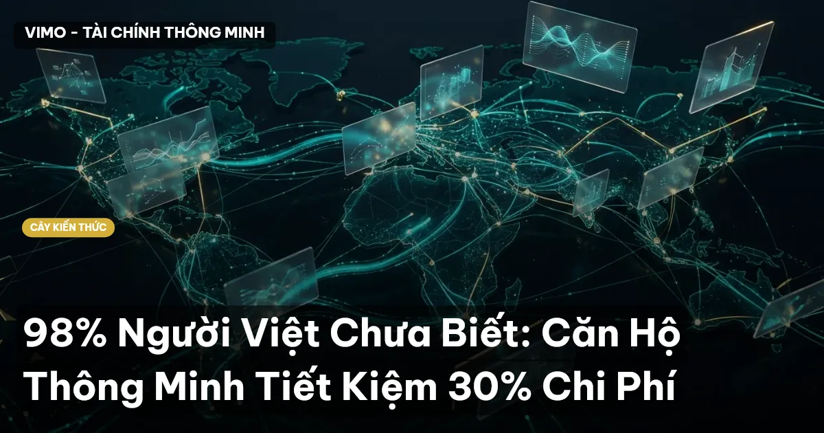 98% Người Việt Chưa Biết: Căn Hộ Thông Minh Tiết Kiệm 30% Chi Phí