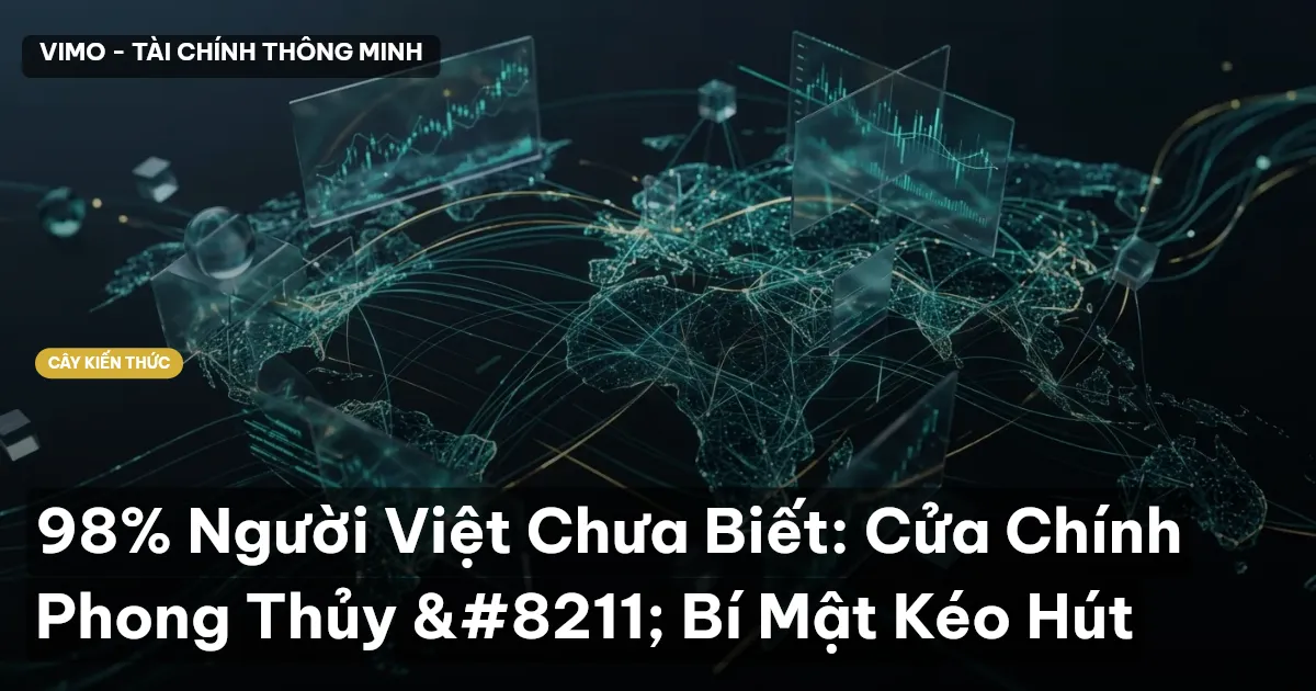 98% Người Việt Chưa Biết: Cửa Chính Phong Thủy – Bí Mật Kéo Hút