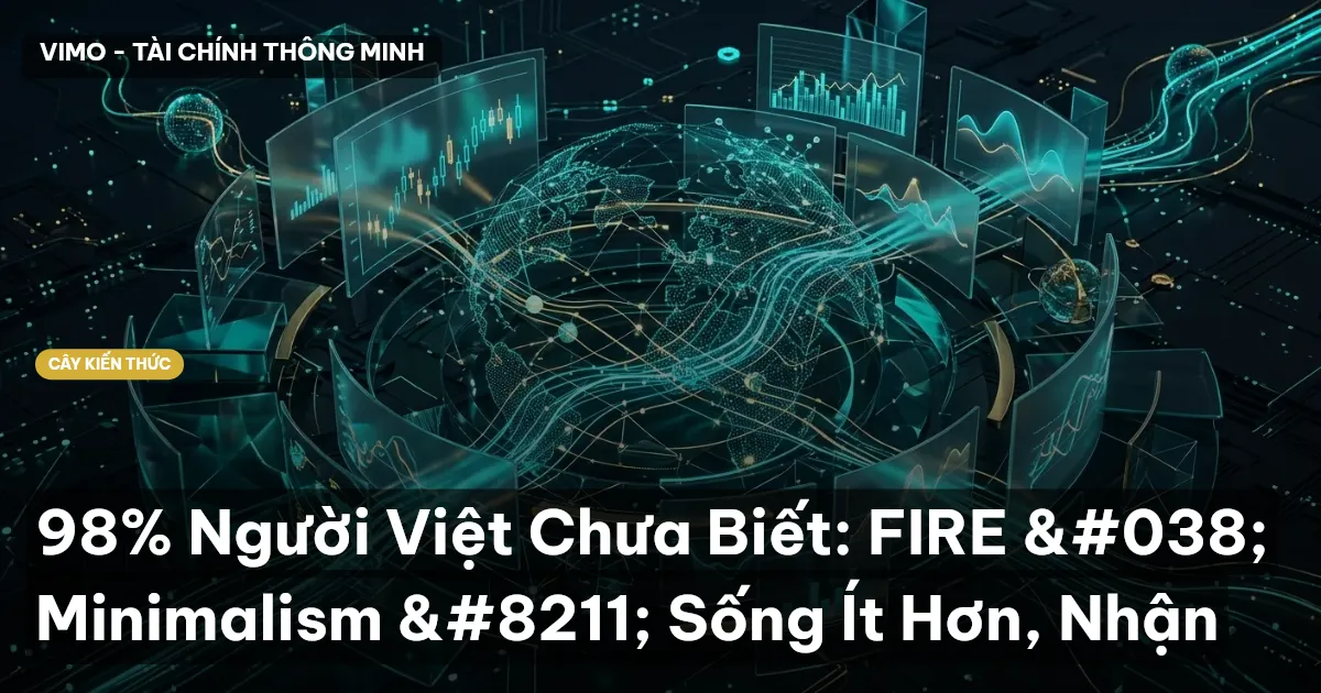 98% Người Việt Chưa Biết: FIRE & Minimalism – Sống Ít Hơn, Nhận