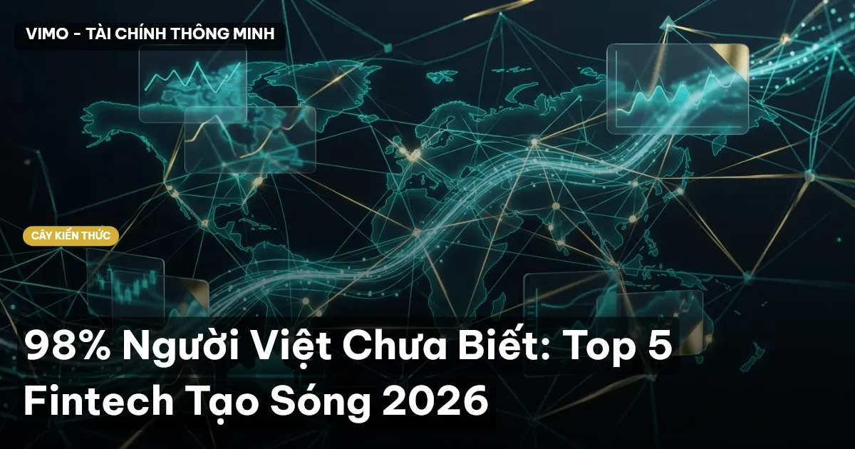 98% Người Việt Chưa Biết: Top 5 Fintech Tạo Sóng 2026