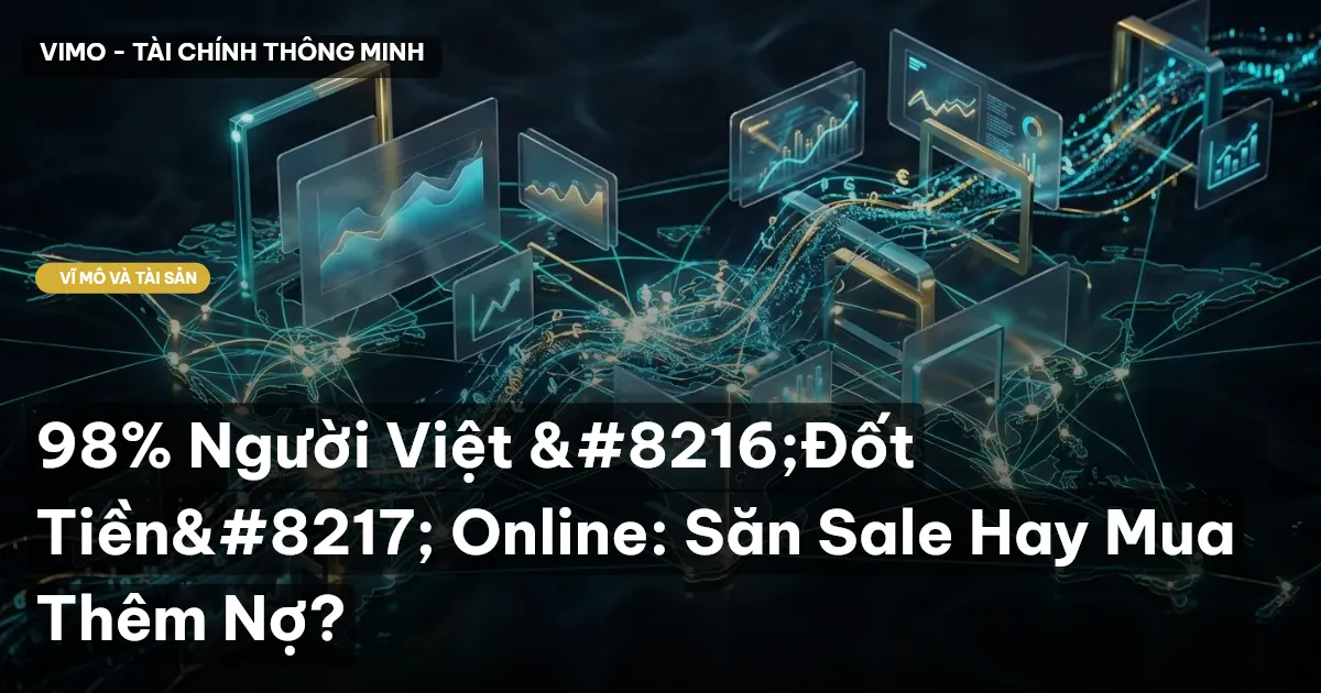 98% Người Việt 'Đốt Tiền' Online: Săn Sale Hay Mua Thêm Nợ?