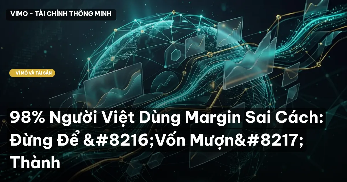 98% Người Việt Dùng Margin Sai Cách: Đừng Để ‘Vốn Mượn’ Thành