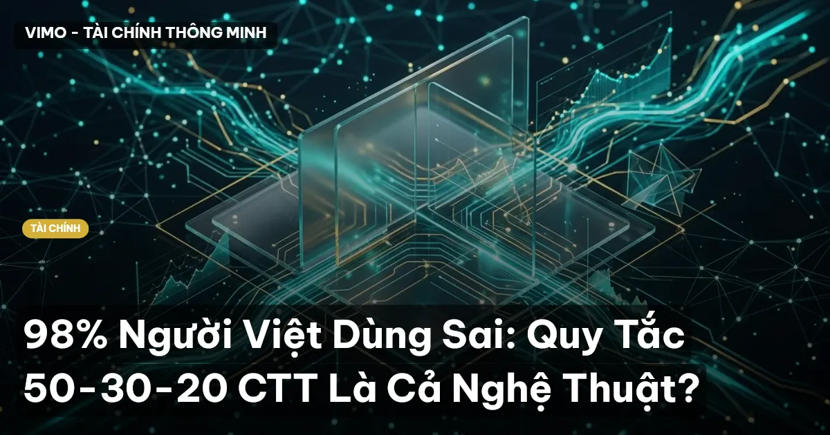 quy tắc 50-30-20 CTT