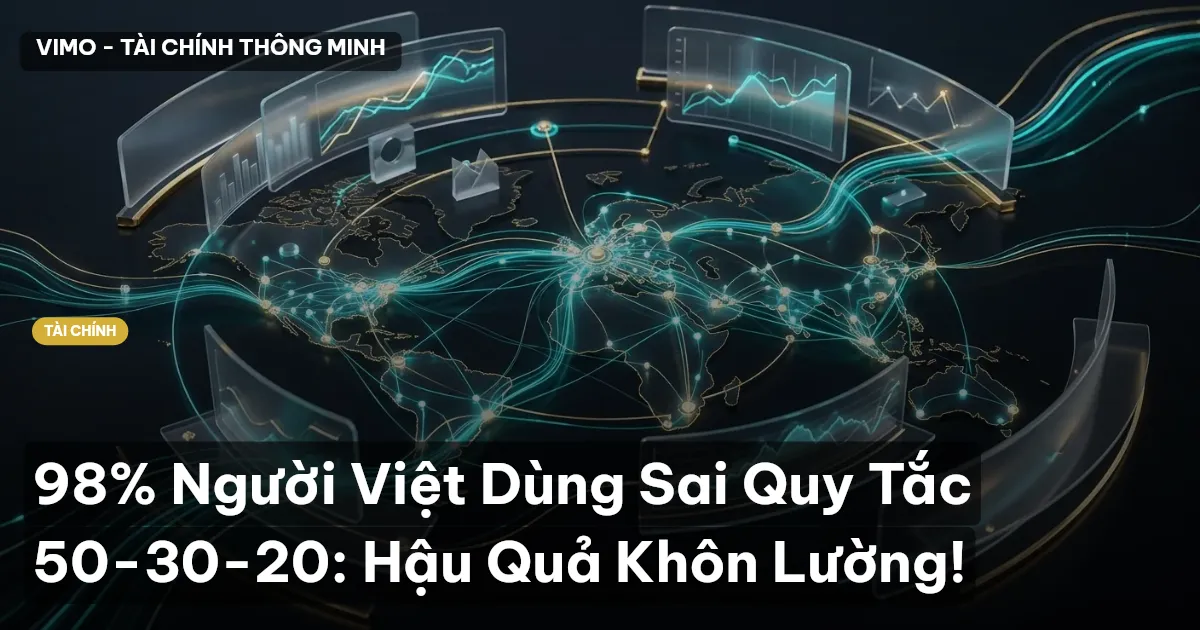 98% Người Việt Dùng Sai Quy Tắc 50-30-20: Hậu Quả Khôn Lường!