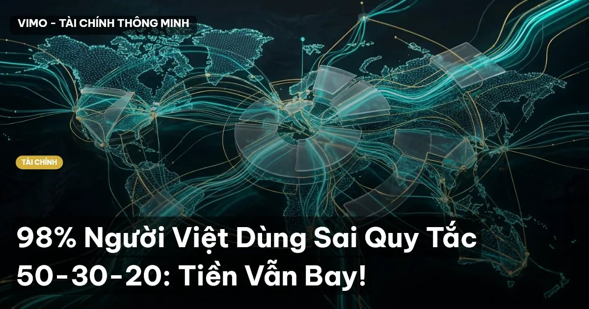 98% Người Việt Dùng Sai Quy Tắc 50-30-20: Tiền Vẫn Bay!