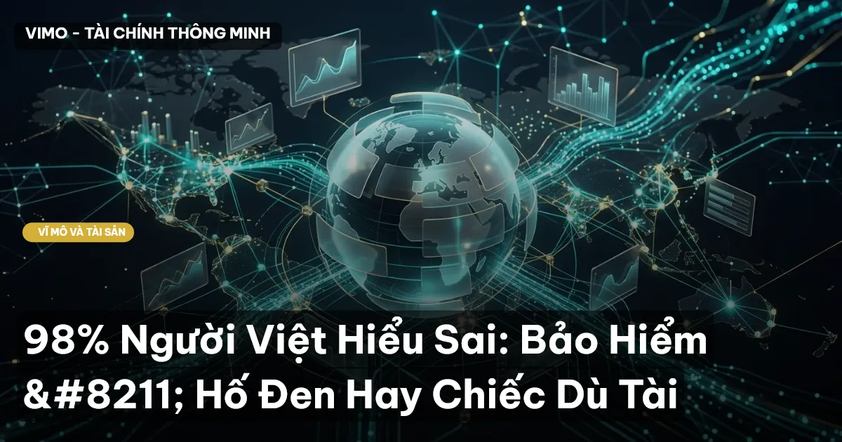 98% Người Việt Hiểu Sai: Bảo Hiểm – Hố Đen Hay Chiếc Dù Tài